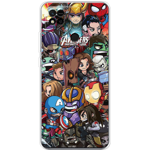Чехол BoxFace Xiaomi Redmi 10A Avengers Infinity War