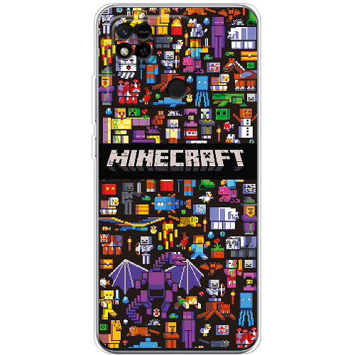 Чехол BoxFace Xiaomi Redmi 10A Minecraft Mobbery