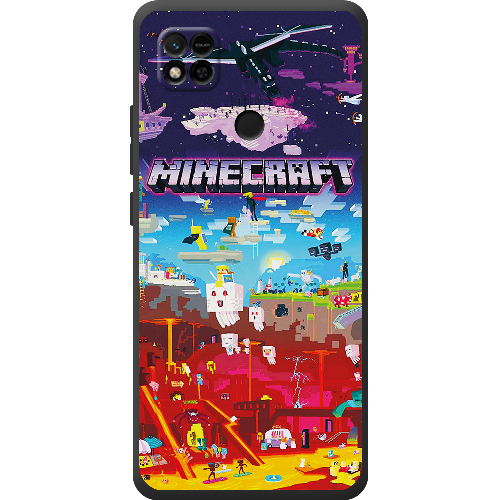 Чехол BoxFace Xiaomi Redmi 10A Minecraft World Beyond