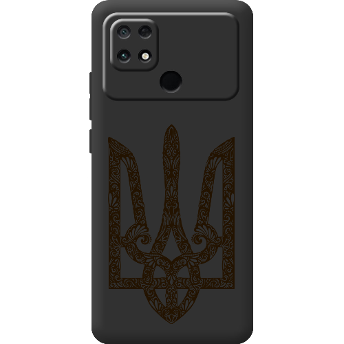 Чехол BoxFace Poco C40 Ukrainian Black Trident