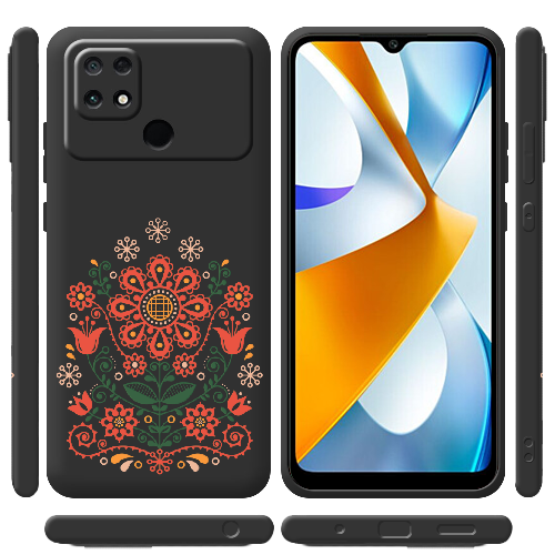 Чехол BoxFace Poco C40 Ukrainian Ornament