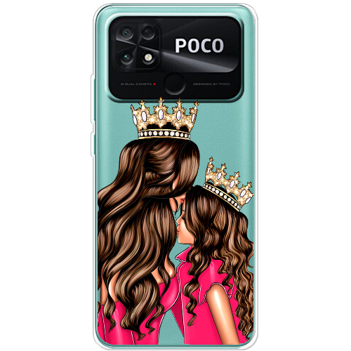 Чехол BoxFace Poco C40 Queen and Princess