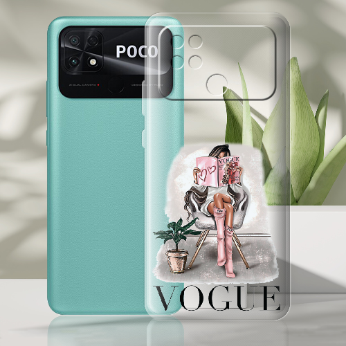 Чехол BoxFace Poco C40 Модель из VOGUE