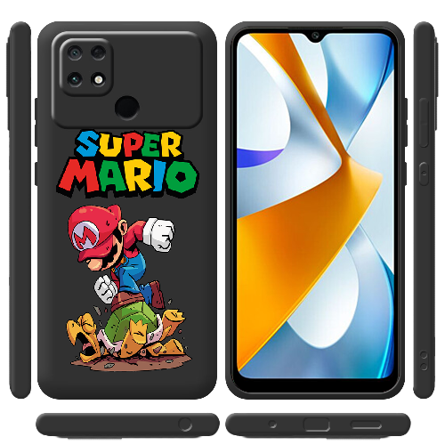 Чехол BoxFace Poco C40 Super Mario