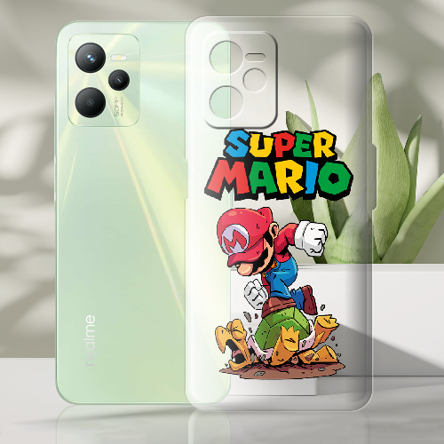 Чехол BoxFace Realme C35  Super Mario