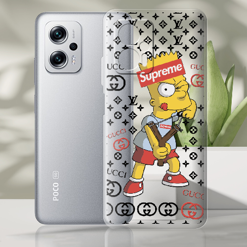 Чехол BoxFace Poco X4 GT Yellow Fun