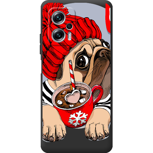 Чехол BoxFace Poco X4 GT Winter Puggy