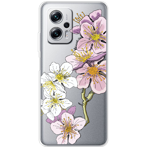 Чехол BoxFace Poco X4 GT Cherry Blossom