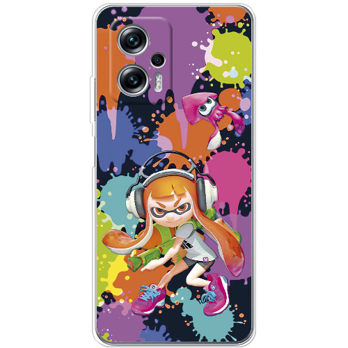 Чехол BoxFace Poco X4 GT Splatoon Inklings