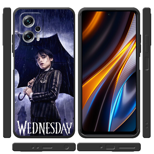 Чехол BoxFace Poco X4 GT Wednesday Addams