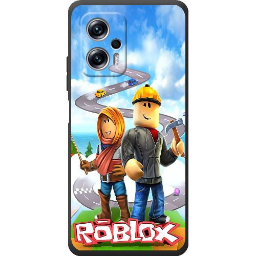 Чехол BoxFace Poco X4 GT Roblox Білдерман