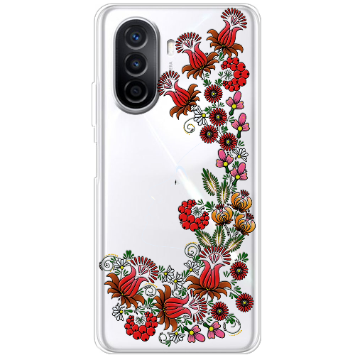 Чехол BoxFace Huawei Nova Y70 3D Ukrainian Muse