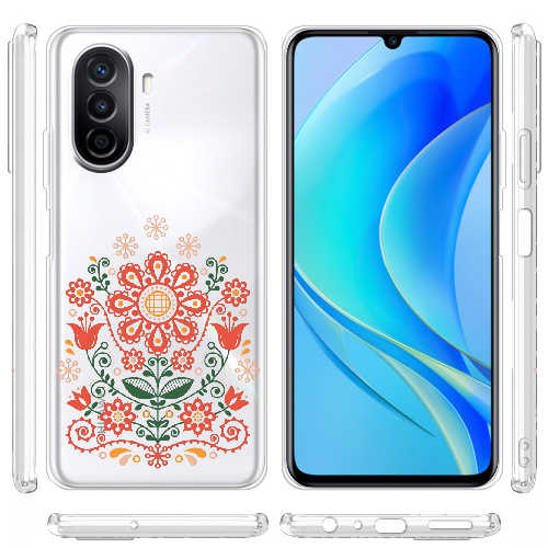 Чехол BoxFace Huawei Nova Y70 Ukrainian Ornament