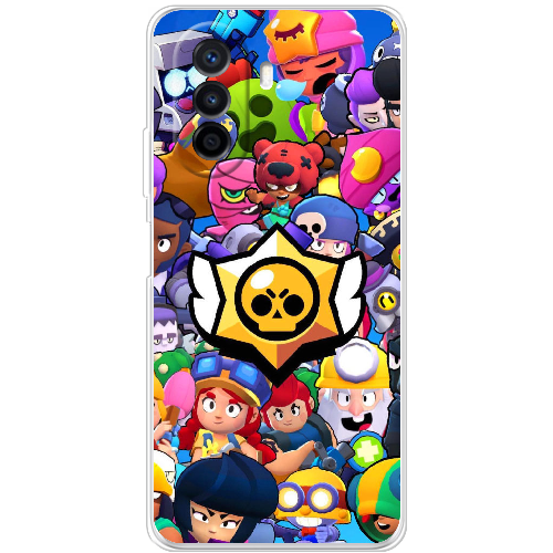 Чехол BoxFace Huawei Nova Y70 Brawl Stars