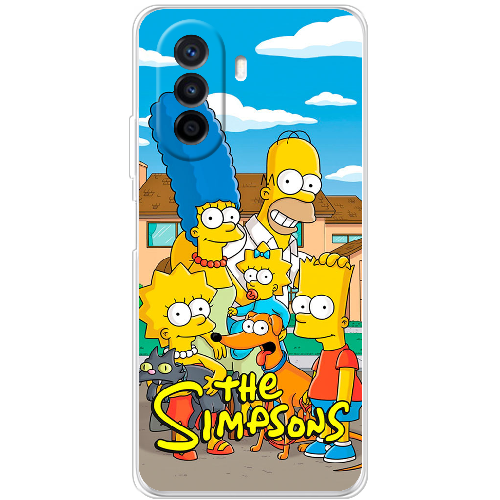 Чехол BoxFace Huawei Nova Y70 the simpsons