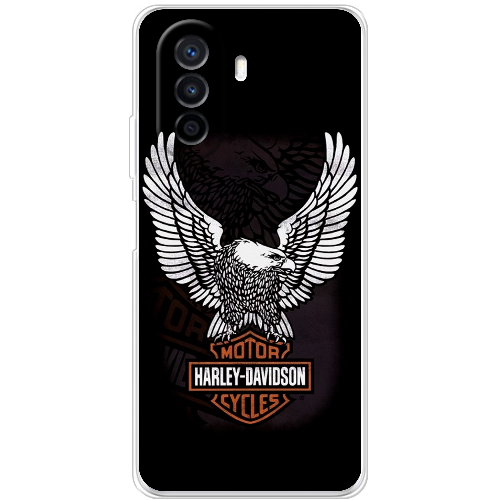 Чехол BoxFace Huawei Nova Y70 Harley Davidson and eagle