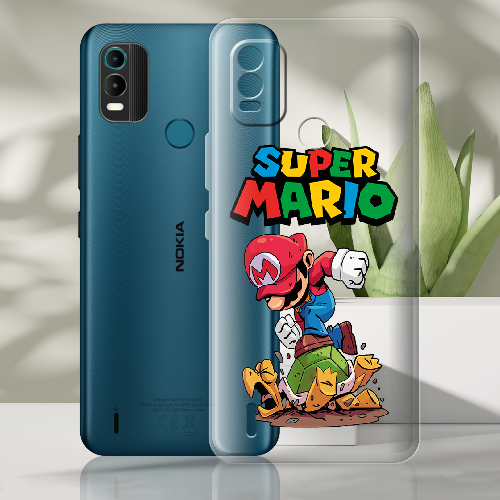 Чехол BoxFace Nokia C21 Plus Super Mario