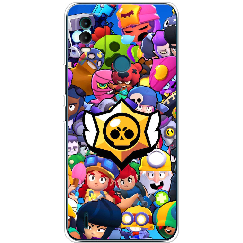 Чехол BoxFace Nokia C21 Plus Brawl Stars