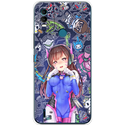 Чехол BoxFace Nokia C21 Plus Overwatch D.VA