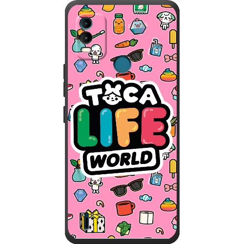 Чехол BoxFace Nokia C21 Plus Toca Boca Life World