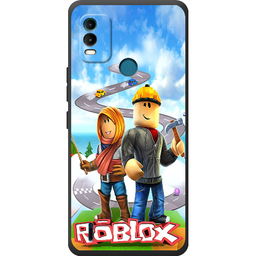 Чехол BoxFace Nokia C21 Plus Roblox Білдерман