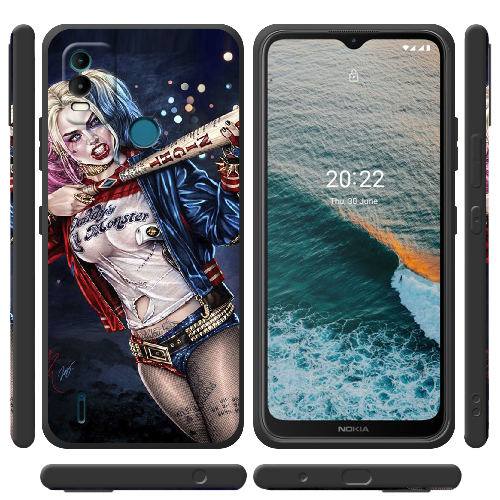 Чехол BoxFace Nokia C21 Plus Harley Quinn