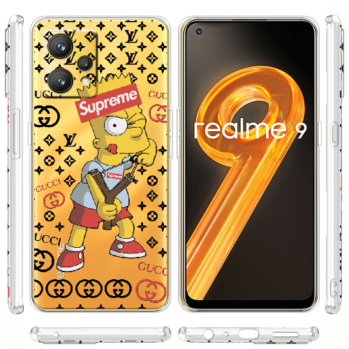 Чехол BoxFace Realme 9 Yellow Fun