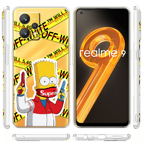 Чехол BoxFace Realme 9 White Bart