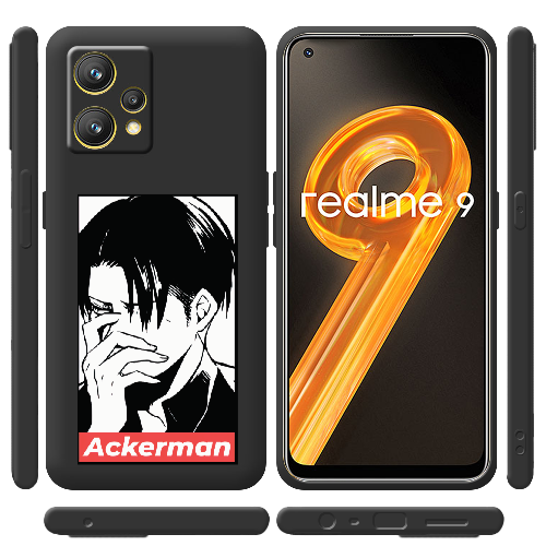 Чехол BoxFace Realme 9 Attack On Titan - Ackerman