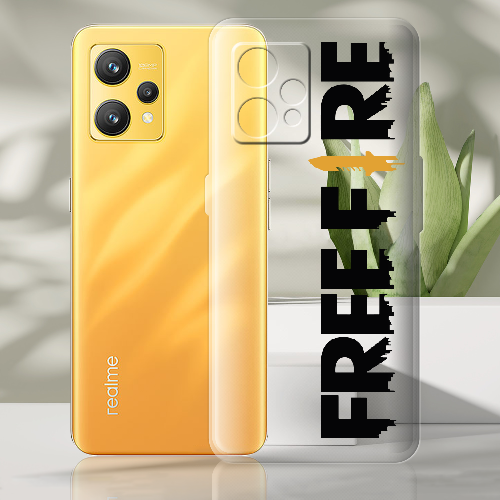 Чехол BoxFace Realme 9 Черный Free Fire