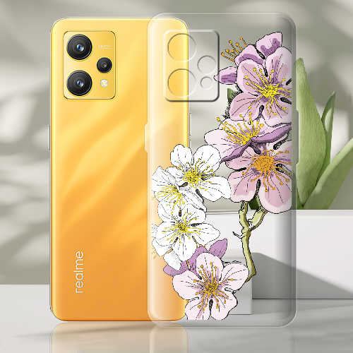 Чехол BoxFace Realme 9 Cherry Blossom