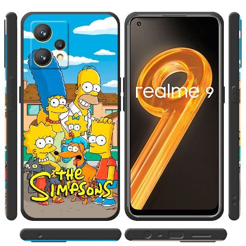 Чехол BoxFace Realme 9 the simpsons