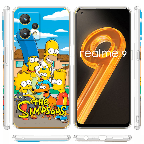 Чехол BoxFace Realme 9 the simpsons