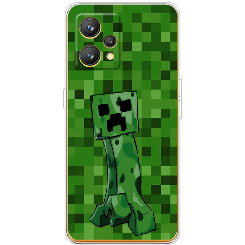 Чехол BoxFace Realme 9 Minecraft Creeper