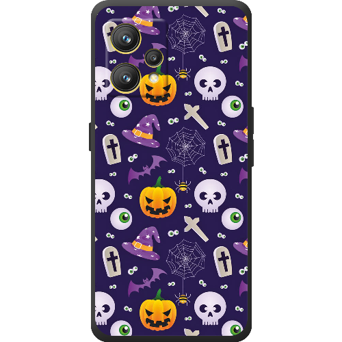 Чехол BoxFace Realme 9 Halloween Purple Mood