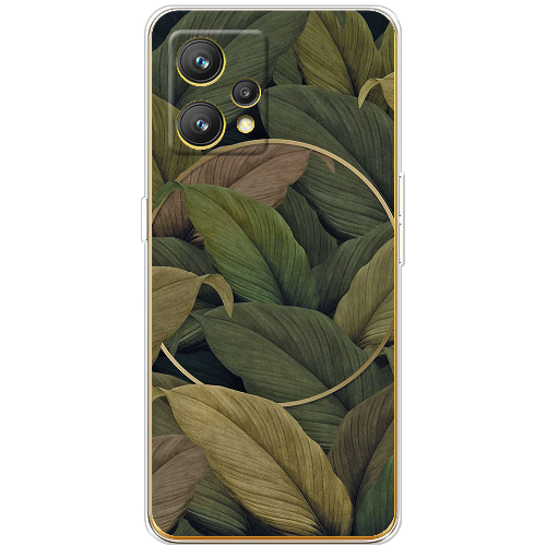 Чехол BoxFace Realme 9 Green Leaf