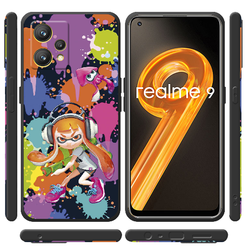 Чехол BoxFace Realme 9 Splatoon Inklings