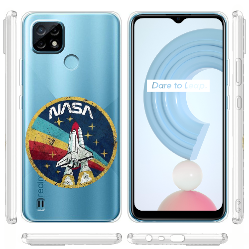 Чехол BoxFace Realme C21 Space Shuttle NASA