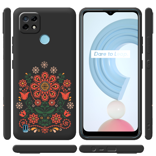 Чехол BoxFace Realme C21 Ukrainian Ornament