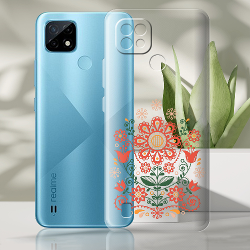 Чехол BoxFace Realme C21 Ukrainian Ornament