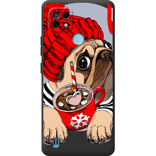 Чехол BoxFace Realme C21 Winter Puggy