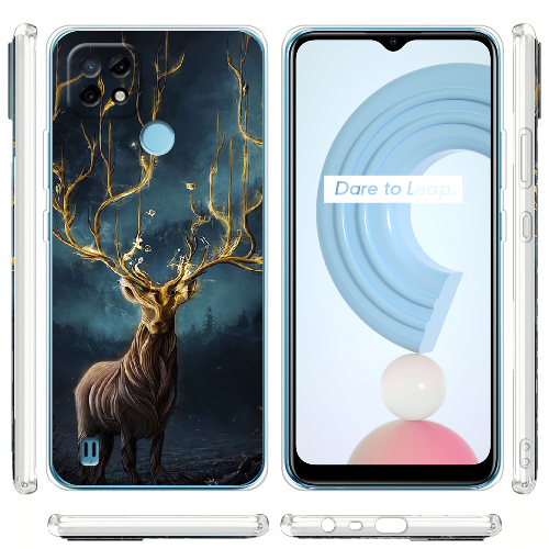 Чехол BoxFace Realme C21 Fairy Deer