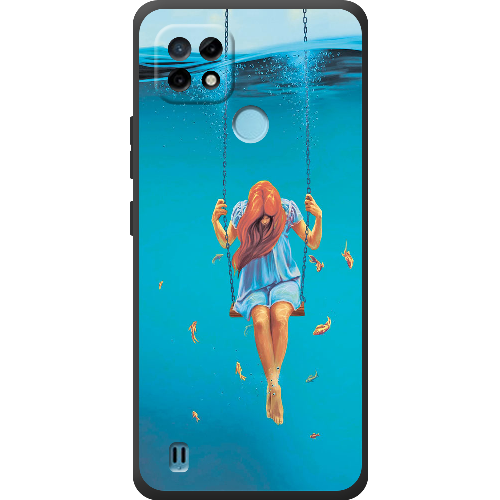 Чехол BoxFace Realme C21 Girl In The Sea