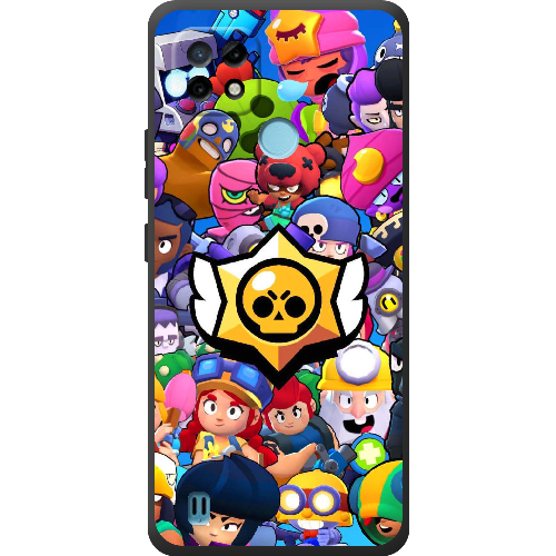 Чехол BoxFace Realme C21 Brawl Stars