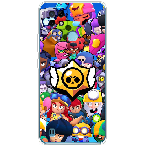 Чехол BoxFace Realme C21 Brawl Stars