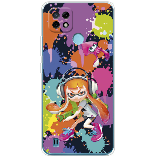 Чехол BoxFace Realme C21 Splatoon Inklings