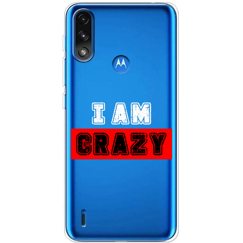 Чехол BoxFace Motorola E7 Power I'm Crazy