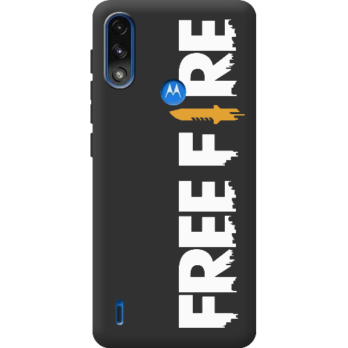 Чехол BoxFace Motorola E7 Power Белый Free Fire