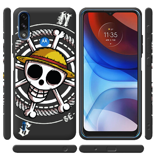 Чехол BoxFace Motorola E7 Power One Piece Компас