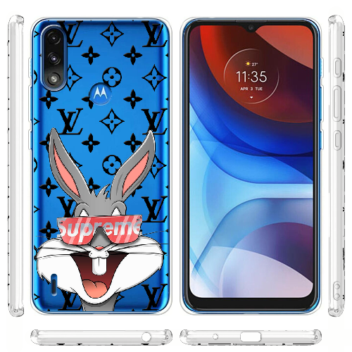 Чехол BoxFace Motorola E7 Power looney bunny